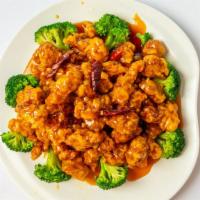 General Tso'S Chicken 左宗鸡 · Spicy. Crispy golden tender chicken morsels served in a mildly seasoned sauce with broccoli....