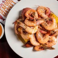 Jumbo Peel & Eat Gulf Shrimp · One pound of fresh, head-on Louisiana Gulf shrimp, boiled in our Cajun seasonings served wit...
