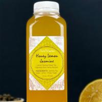 Honey Lemon Jasmine Tea · Our drinks include Honey Jasmine, Lemon Jasmine, Strawberry Jasmine, Orange Jasmine, and Cla...