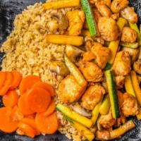Chicken Hibachi · Prime cut of white meat chicken from local farms, grilled to perfection, freshness, and tend...