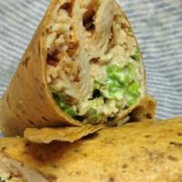 Spicy Chicken Caesar Wrap · Boar's head blazin' buffalo chicken breast, parmesan cheese, chopped romaine and home-made C...