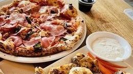 Small Meat Lover'S Pizza And Wings · Hand-tossed pizza loaded with pepperoni, Italian sausage, bacon, hamburger beef, and ham. Co...
