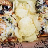 Pizza Hoagie · Topped with pepperoni, pizza sauce, Mozzarella cheese, baked to perfection. Add additional t...