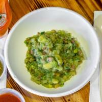 Guacamoles · Fresh chunky guacamole made with hass avocados onion tomato jalapeños cilantro and a hint of...