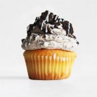 Cookies N' Cream · Classic Vanilla Cake with Cookies n' Cream Cheese frosting, Crushed Oreo's, and a White Choc...