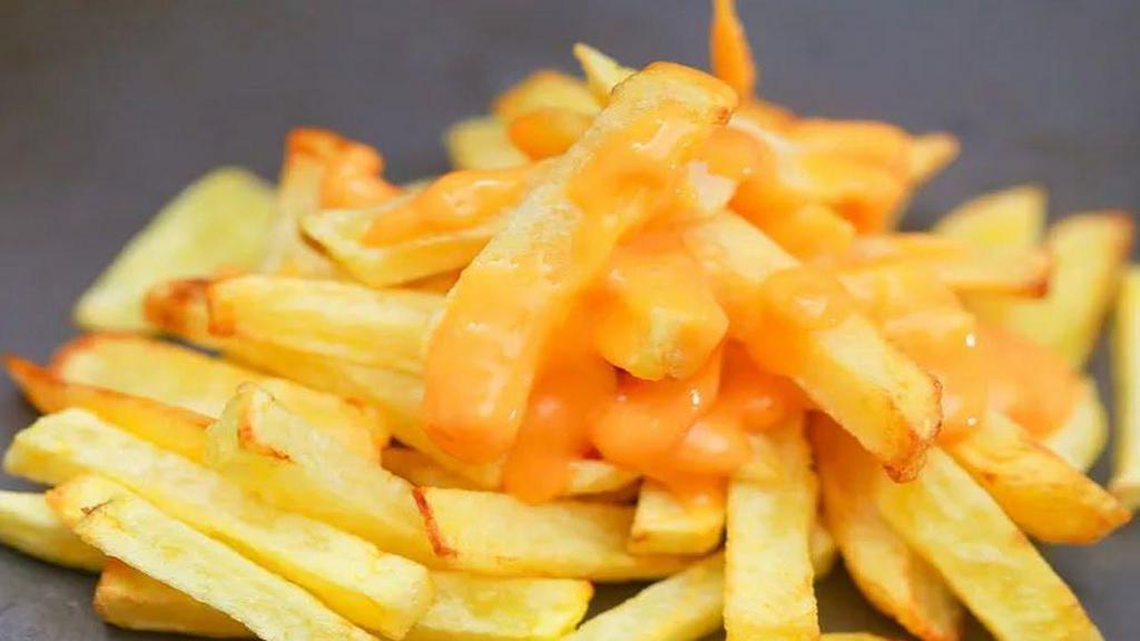 Cheese Fries · Side cheddar cheese.
