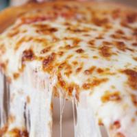Cheese Pizza (Medium) · Regular crust, pizza sauce, and pizza cheese.