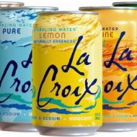 La Croix/Spindrift · Naturally Flavored Sparkling Water