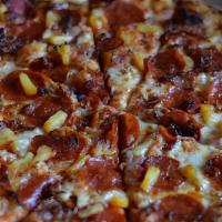 Pepperoni & Bacon · Spinach, Cheese
