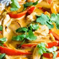 Thai Red Curry Mix Vegetable · Spicy.