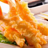 Shrimp Tempura · 6 pieces of tempura shrimps served with sweet chili sauce