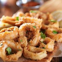 Fried Calamari · Lightly deep-fried with our special sauce.