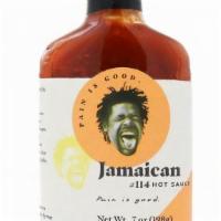 Pain Is Good - Jamaican Hot Sauce · 7 oz - Hot Heat - Our Batch #114 Jamaican-Style sauce is a spicy and flavorful Hot Sauce! We...