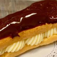 Eclair - Classic · Classic eclairs feature pastry cream with a decadent layer of dark ganache
Flavors