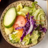 House Salad · ginger dressing