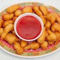 Sweet & Sour Chicken · With sweet and sour sauce.