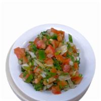 Pico De Gallo · Diced Tomatoes / Onions / Cilantro / Jalapeno / Lime Juice.