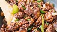 ￼Chili Chicken (Dry) · Hot. Cubes of chicken tossed with onion, peppers & spices.