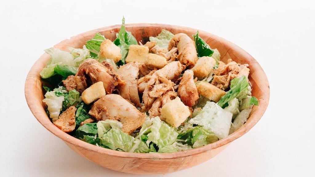 Smoked Chicken Caesar Salad · 