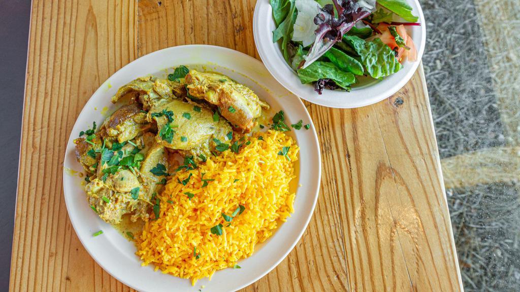 Curry Chicken & Rice · 