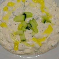 (Tzatziki) Cucumber Sauce · Calories based on small side.