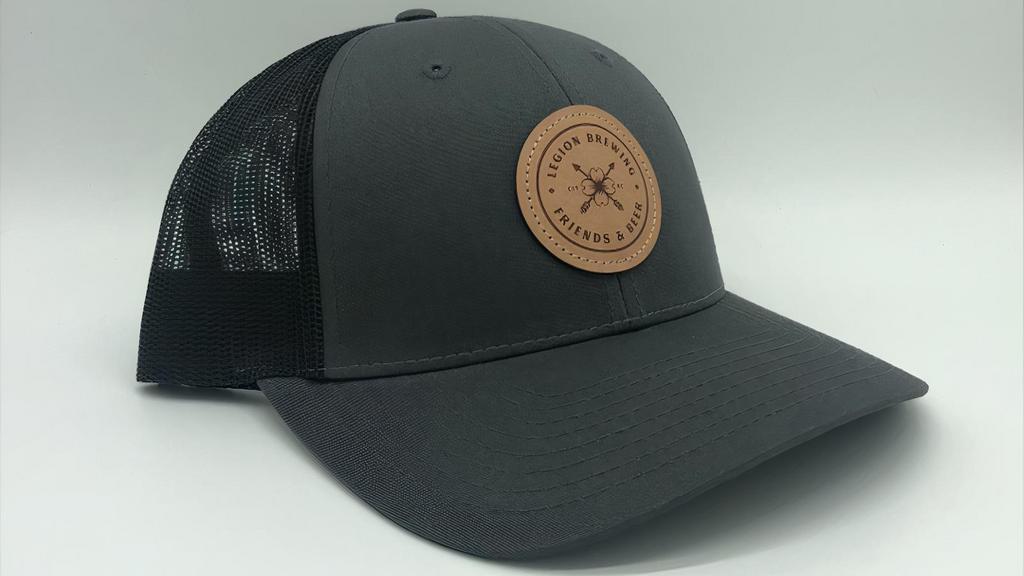 Trucker Hat - Charcoal/Black · 