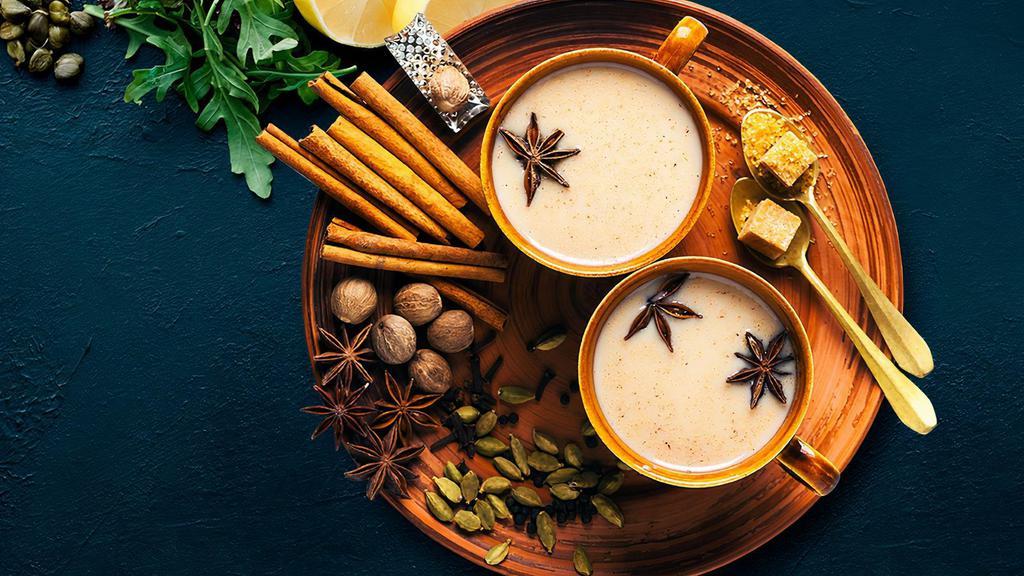 Masala Chai · Tea blended with blend of an array of star anise, green cardamoms, cloves, fennel, cinnamon, pepper corn and nutmeg