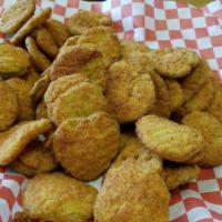 Fried Pickles · Pickles lightly fried with breading
