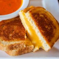 Traditional Grilled Cheese · Traditional Grilled Cheese served on white bread