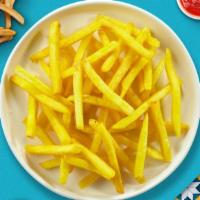 Flyin' Fries · Idaho potato fries cooked until golden brown & garnished with salt