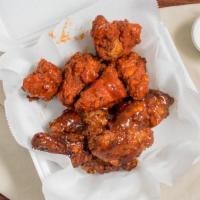 Hot Or Barbecue Wings  (10 Pieces) · Wings Only