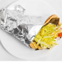 Beef & Lamb Yeero- · Authentic hand stacked slowly roasted beef, with Greek seasoning, thinly sliced and placed o...