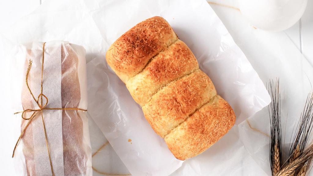 Cheesy Bread · Fresh baked cheesy bread.