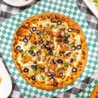 Supreme Pizza · Pepperoni, sausage, onions, mushroom and green pepper.