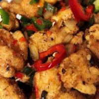 Black & Pepper Chicken · Served with white rice or fried rice.