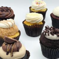 One Half Dozen Cupcakes · Select a half dozen cupcakes off of our weekly menu