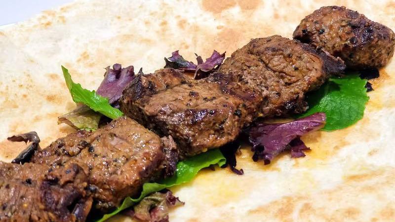 Steak Tenderloins Shish Kebab · 