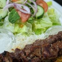 Lamb Shawarma (Meat Only) · Grilled lamb spiced and prepared based on Mediterranean doner kebab.