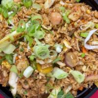 Szechuan Fried Rice (Choose Your Protein) · Unlike the regular fried rice, Szechuan fried rice is hot & spicy with bursting flavors of g...