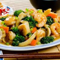 Shrimp With Mixed Vegetables · 