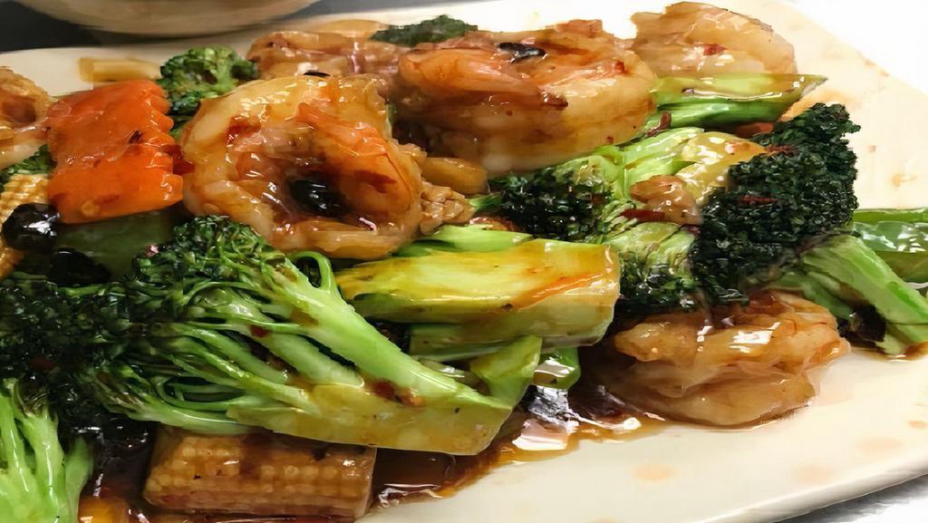 Hunan Shrimp · Hot & Spicy.