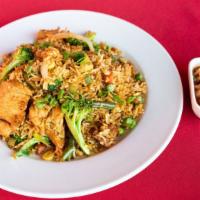 Fried Rice · Stir-fried rice with mixed vegetables.