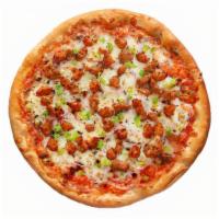 Meat Feast · A magnificent meat medley with pepperoni, seasoned ground beef, ham, hand cut italian sausag...