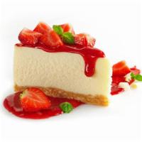 Cheese Cake · (strawberry on request).