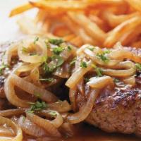 10-Ounce Chopped Steak With Steakhouse Fries · 