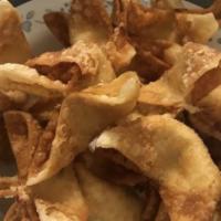 A5 Crab Wonton · Six pieces. Crab meat, cream cheese, and crispy wonton wrapper.