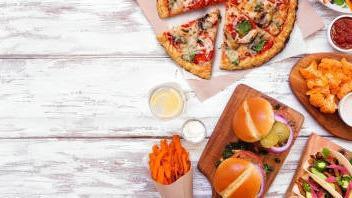 Small Veggie Pizza And Wings · Loads of fresh, colorful veggies on a cheese pizza. Mushroom, tomato, black olives, red onio...