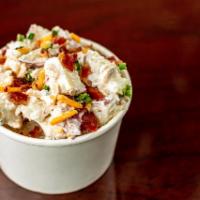 Loaded Baked Potato Salad (Gluten-Free) · Everything you love a loaded baked potato