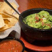 Prima Guacamole · Made tableside to your specification.