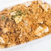 Hibachi Chicken Rice · chicken, carrot & onion